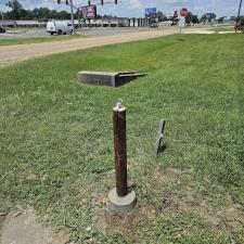 Cement-Posts-for-McDonalds-in-Broussard-LA 1