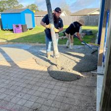 Concrete pouring