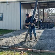 Concrete pouring