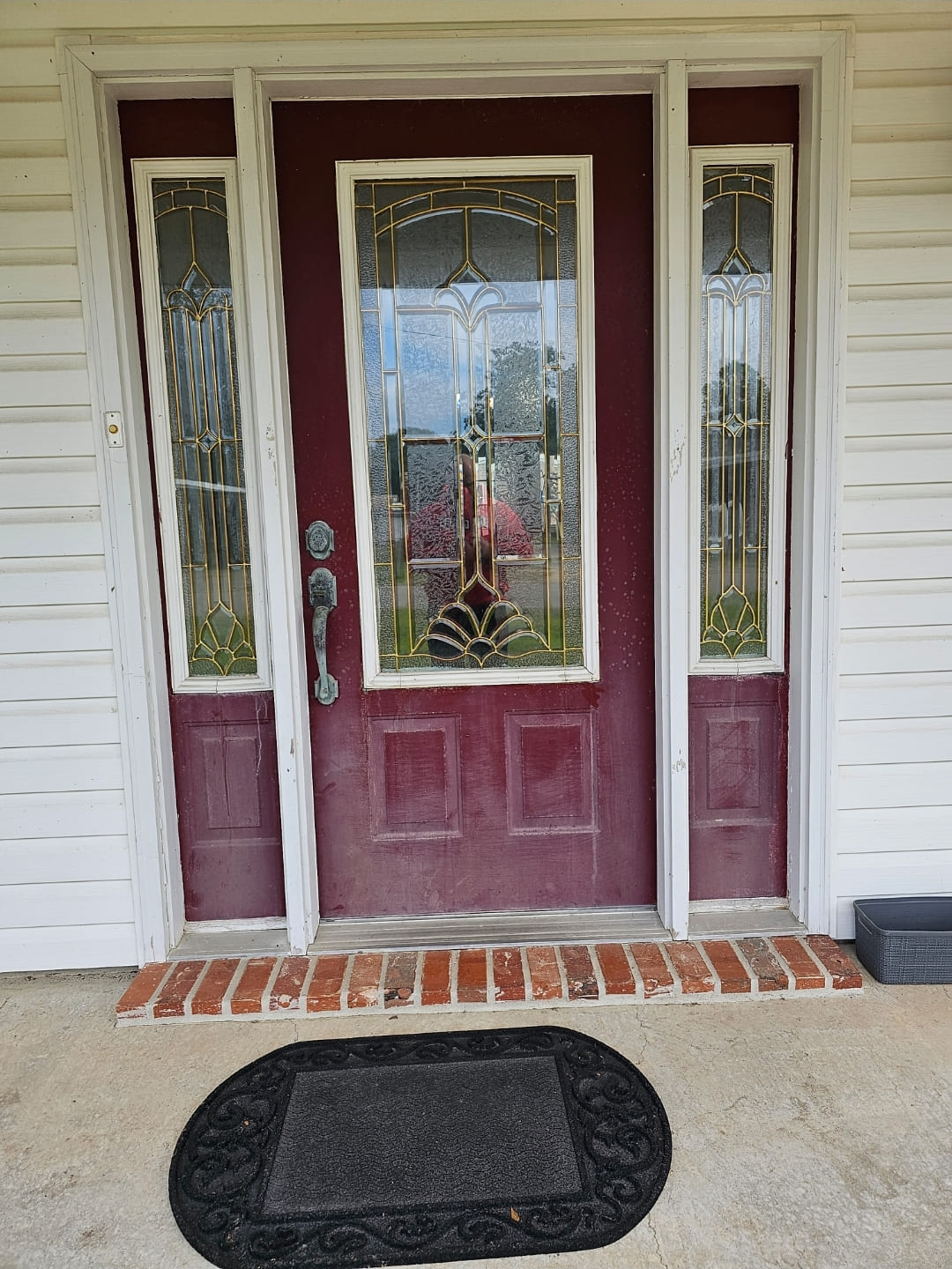 Painting Front Door in Rayne, LA Image