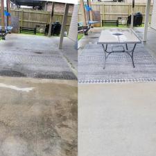 Patio degreasing